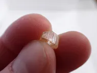 Topaz surový krystal 3,6ct Německo, přírodní topaz