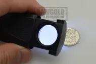Mini lupa s LED na šperky 45x zvětšení